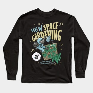 Funny Space Gardening Long Sleeve T-Shirt